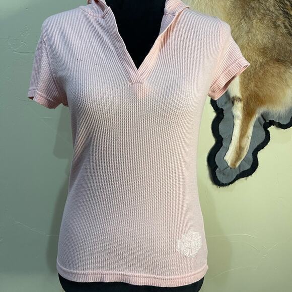 Harley-Davidson Thermal Hooded Tee‎ - Picture 1 of 6